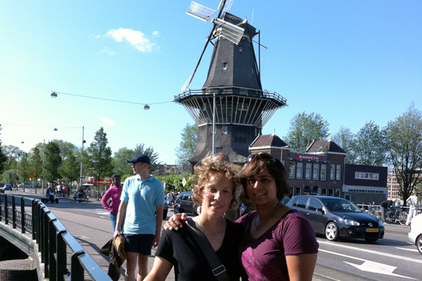 2011: Beer in a Windmill at Brouwerij 't IJ, Amsterdam, NL